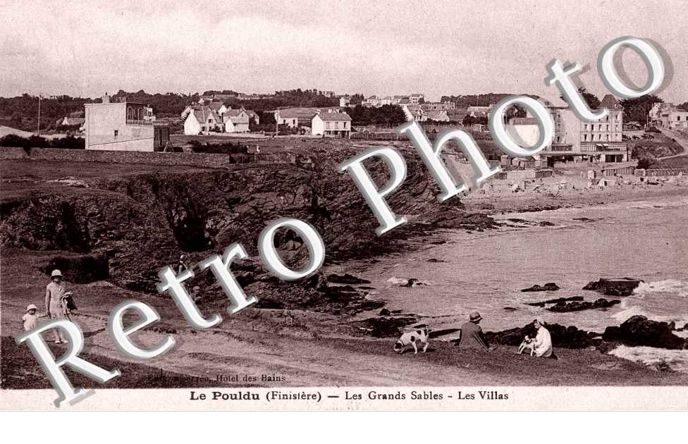 LE POULDU - LES GRANDS SABLES -  LES VILLAS