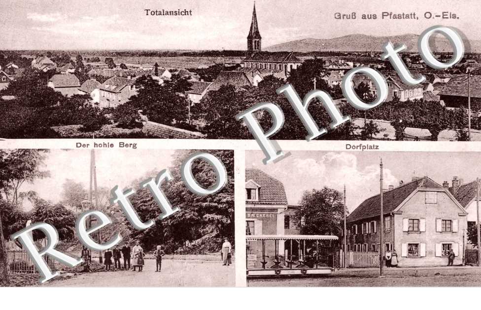 Totalansicht - Dorfplatz