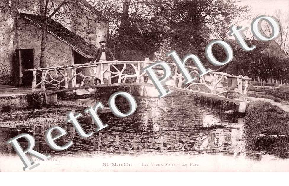 Les vieux murs. le parc