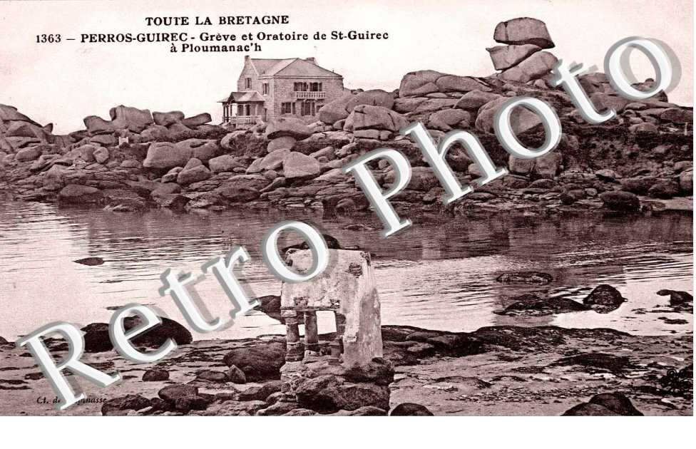 GREVE ET ORATOIRE DE ST GUIREC A PLOUMANACH 