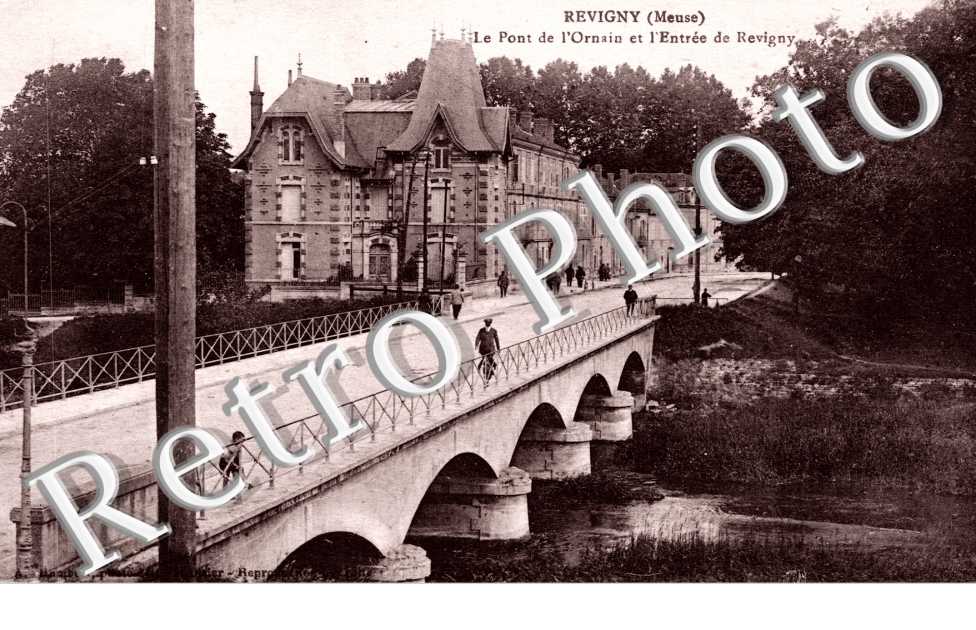 Pont de l'Ornain et entree de Revigny