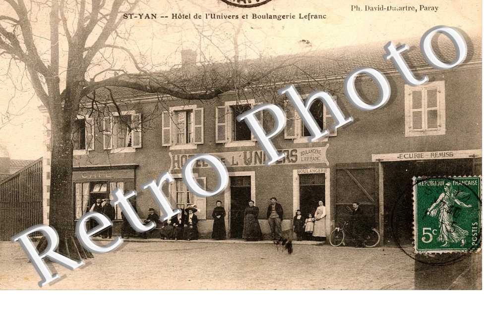 Hotel de l&#039;univers et boulangerie Lefranc