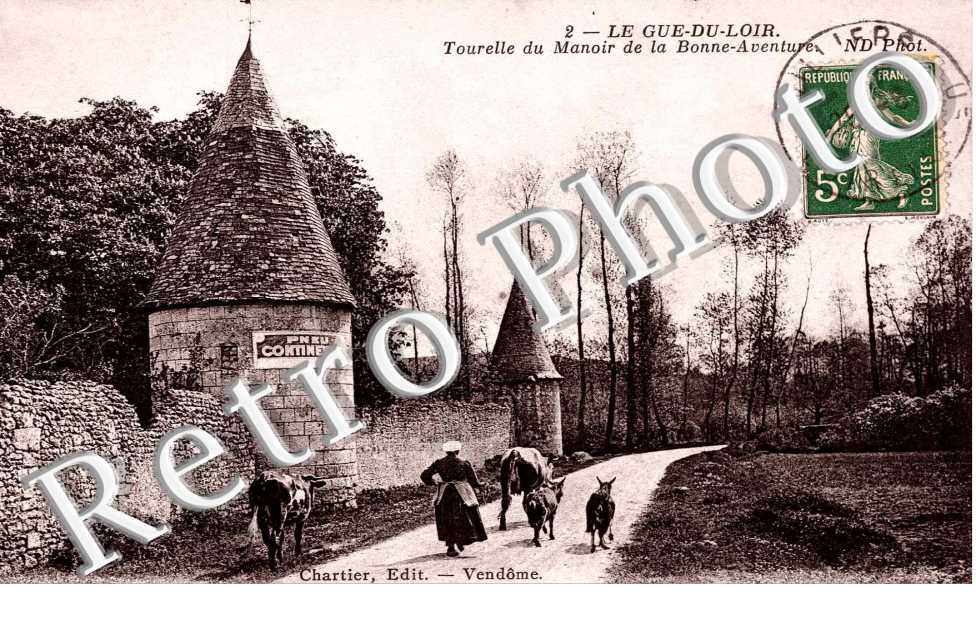 tourelle du manoir de la Bonne-Aventure