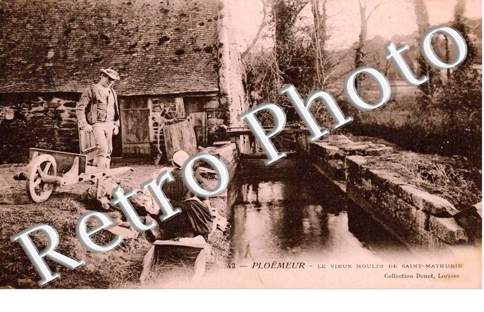 le vieux moulin de Saint Mathurin