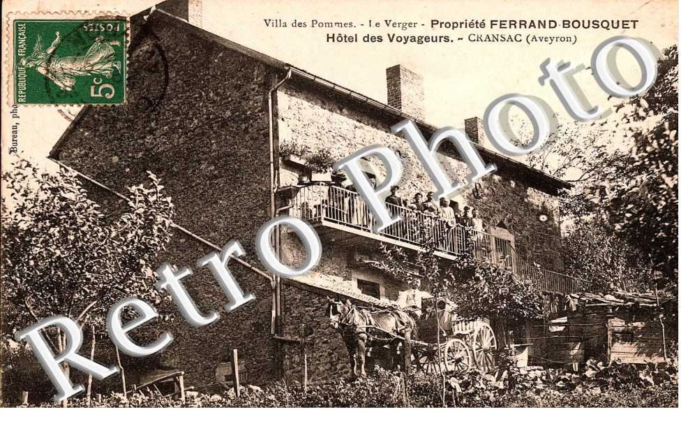 villa des pommes le verger - propriete Ferrand Bousquet - hotel des voyageurs