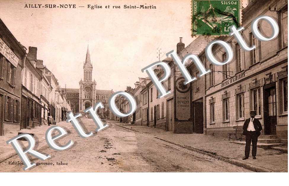 Eglise et rue Saint Martin