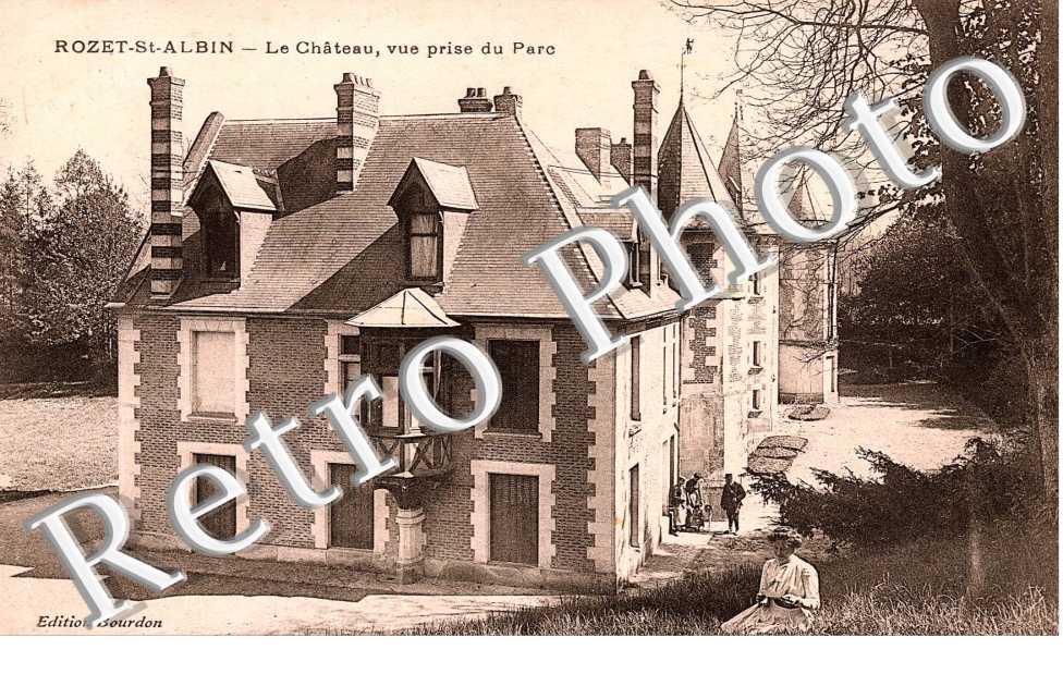 LE CHATEAU VUE PRISE DU PARC
