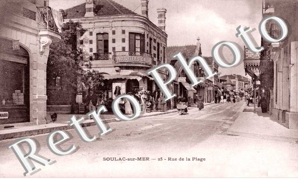 la rue de la plage