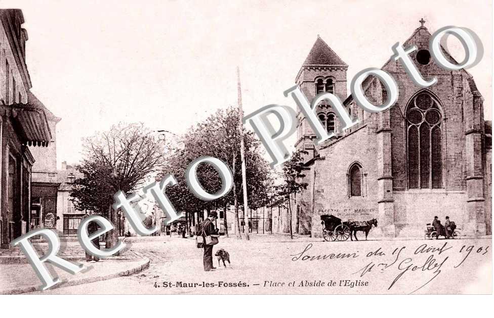 Place et Abside de l&#039;église