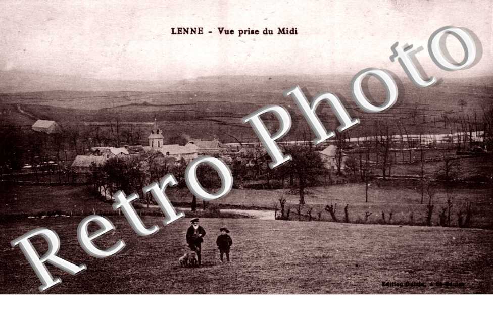 Lenne  - Vue prise du midi