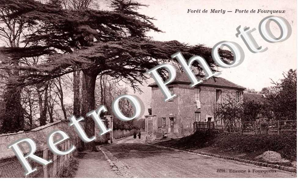 foret de Marly. Porte de Fourqueux