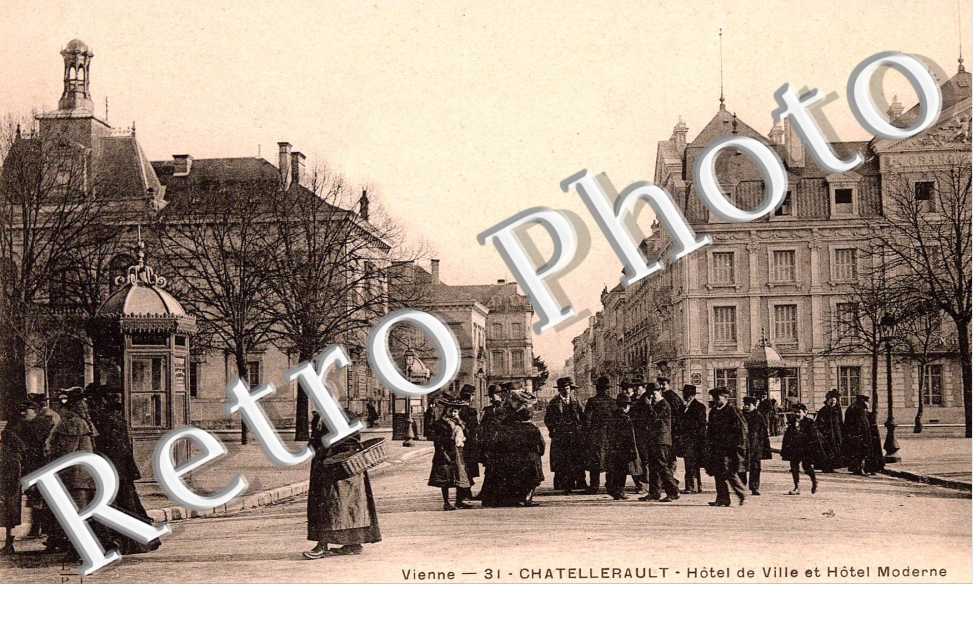 Hotel de ville et hotel Moderne