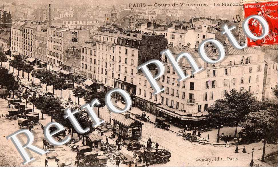 COURS DE VINCENNES LE MARCHE