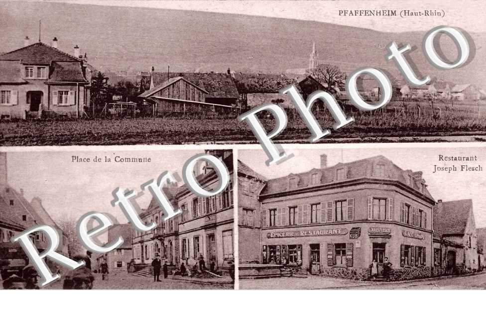 place de la Commune, restaurant Joseph Flesch