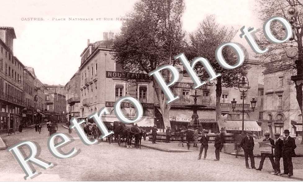 place NATIONALE et  RUE HENRI 