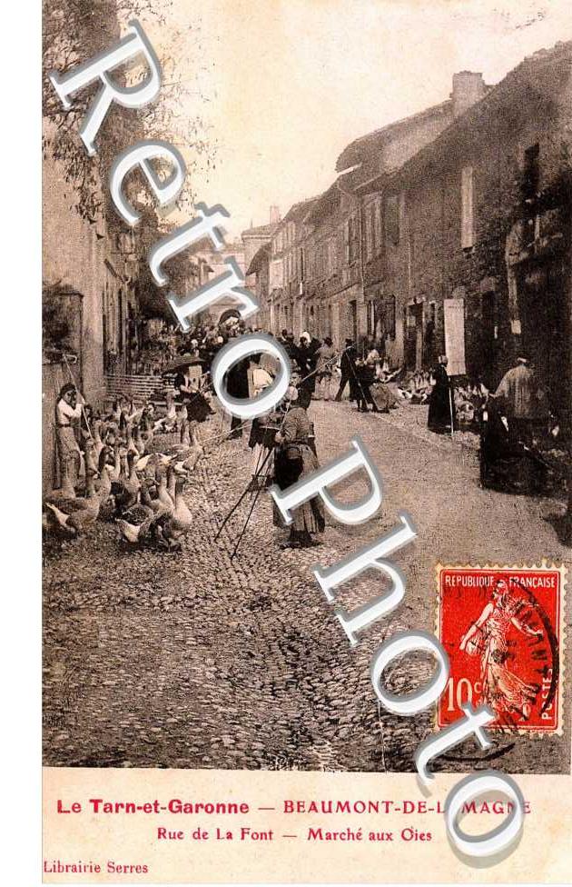 Rue de la Font, Marche aux oies