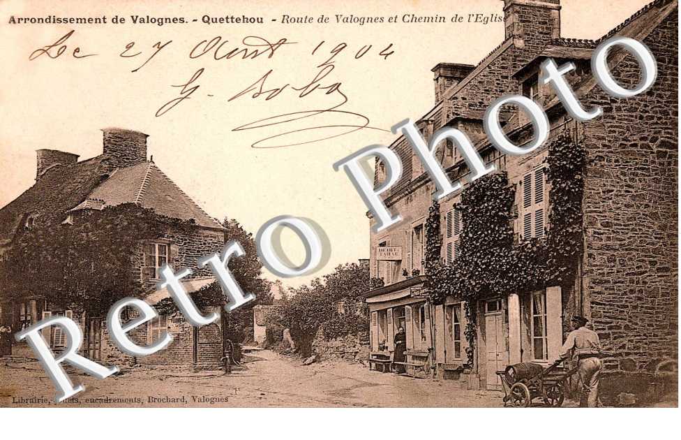 route de Valognes et chemin de l&#039; Eglise