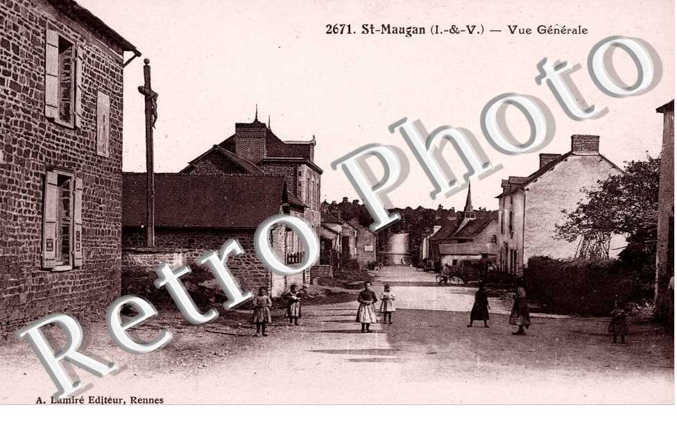 vue générale de la Grande Rue