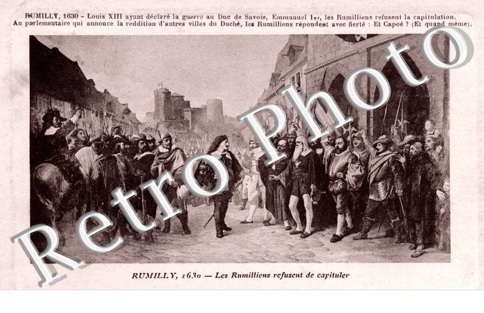 Les Rumilliens refusent de capituler - Histoire (Louis XIII)
