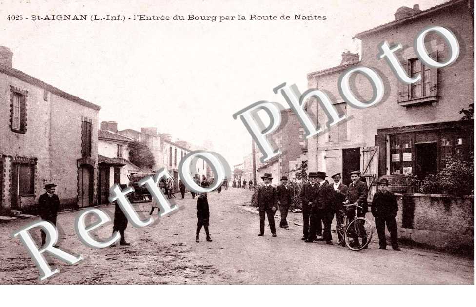l&#039;entrée du Bourg par la Route de Nantes