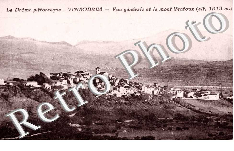 Vue generale et le Mont Ventoux