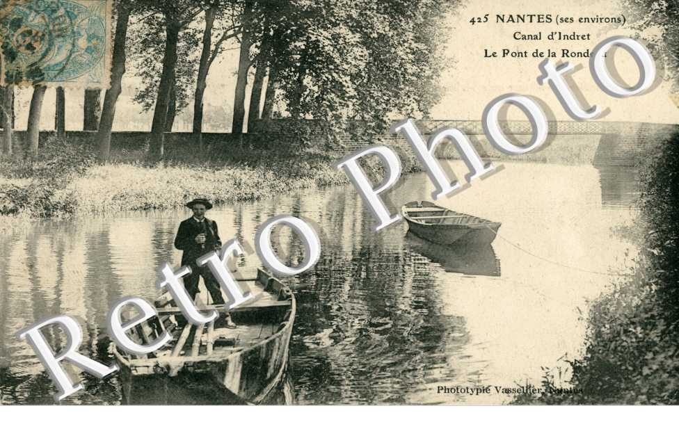 canal de l&#039;Indret  Le pont de la rondeau