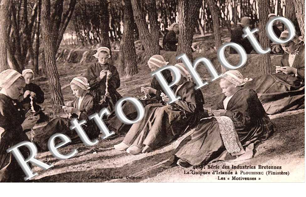 La guipure d&#039;Irlande. Les motiveuses