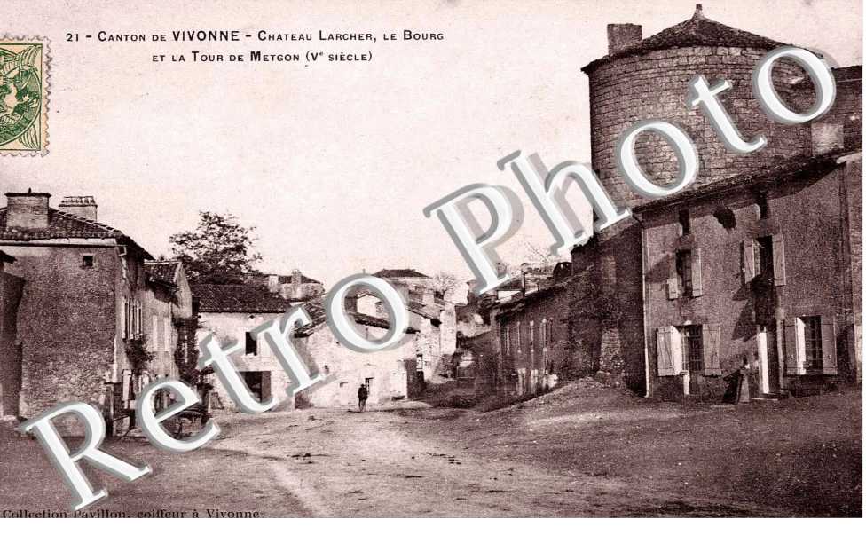 le bourg et la tour de Metgon