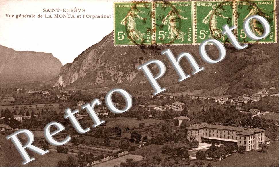 Vue generale de la Monta et l&#039;Orphelinat