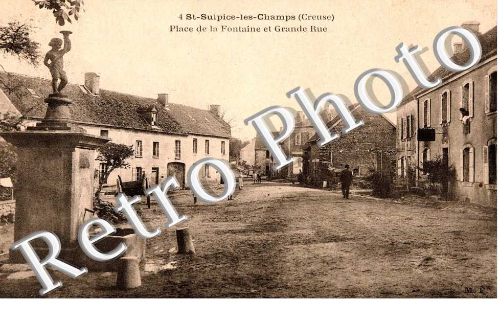 Place de la fontaine et grande rue