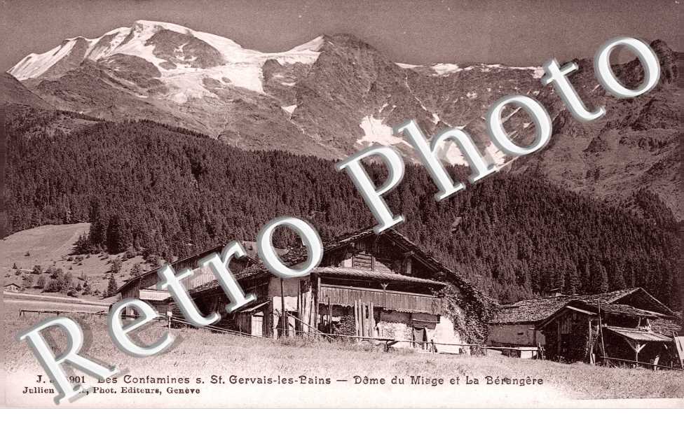 contamines sur Saint Gervais-les-Pains - Dome du Miage et la Berangere