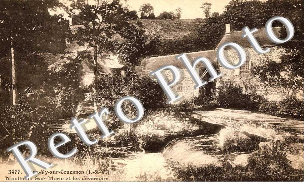 Moulin du Gue-Morin et les deversoirs