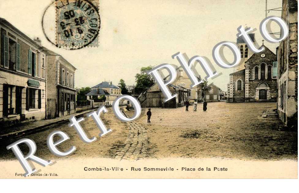 rue Sommeville Place de la poste