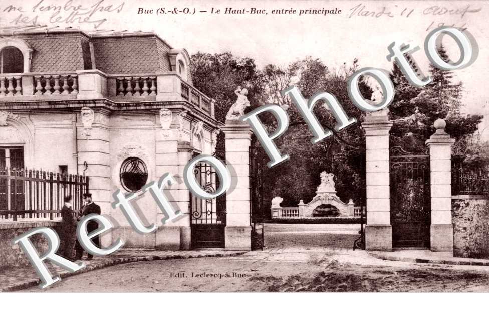 Le Haut Buc, entree principale