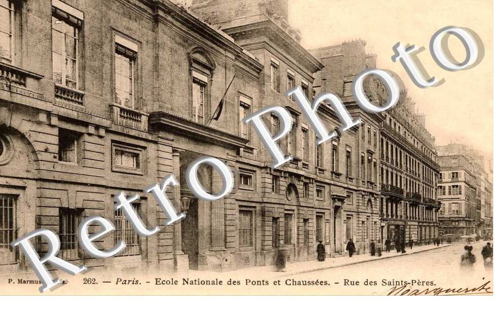 Ecole nationale des ponts et chaussees Rue des Saints Peres
