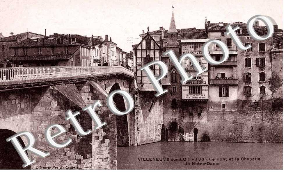le pont et la chapelle Notre-Dame