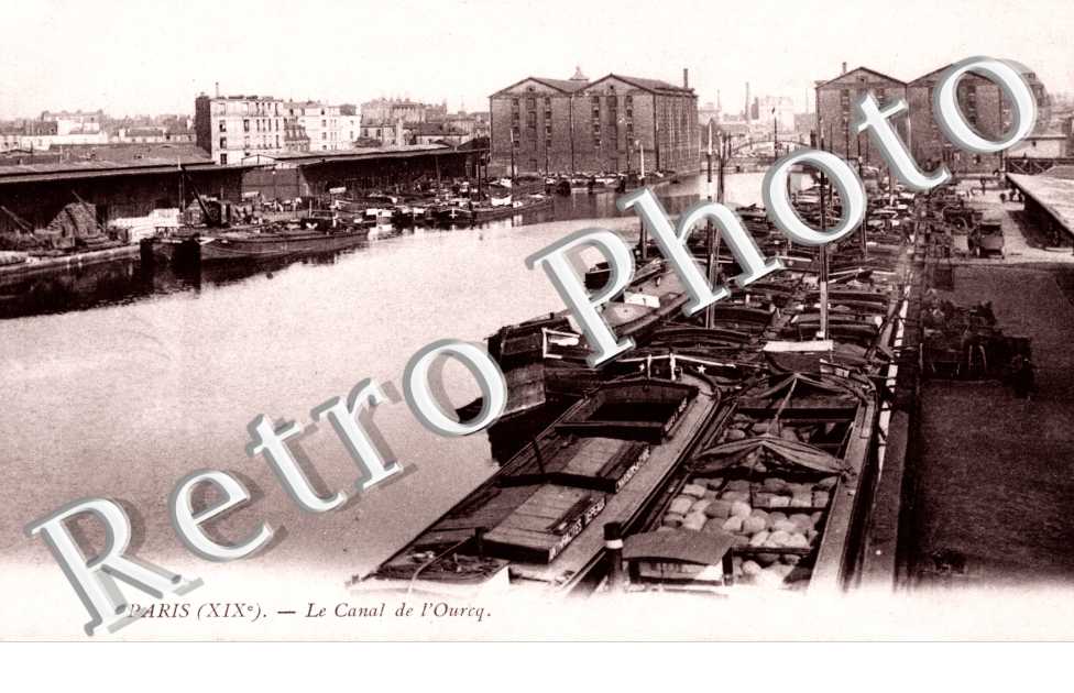 LE CANAL DE L&#039;OURCQ