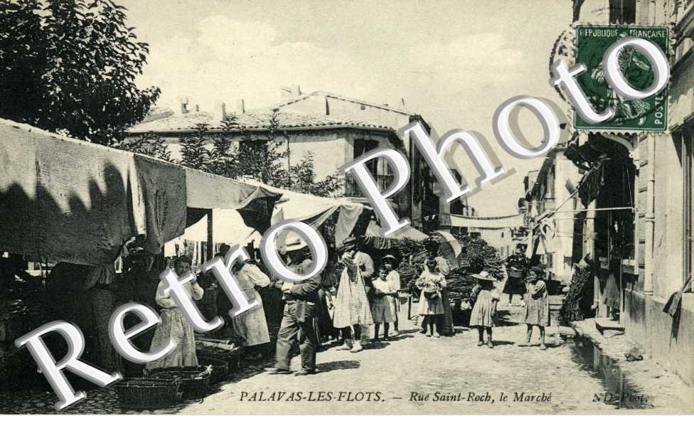 Rue Saint Roch, le marche