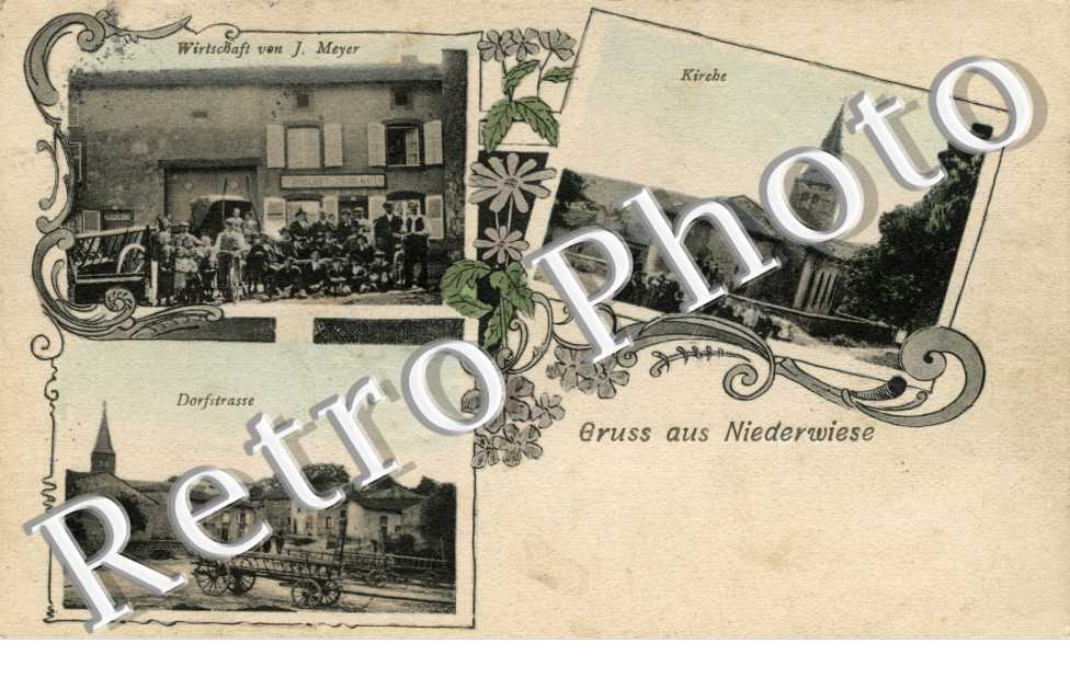 kirche, Dorfstrasse, wirtschaft bvon J.Meyer