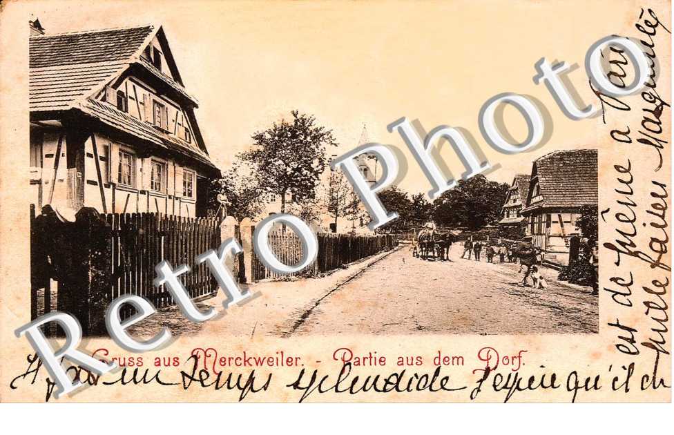 Partie aus dem Dorf