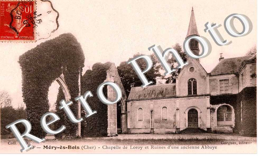 Chapelle de leroy et ruines d&#039;une ancienne abbaye