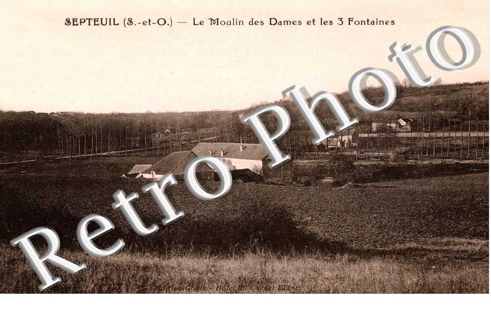Le moulin des dames et les 3 fontaines