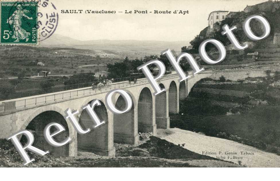 le pont - route d'Apt