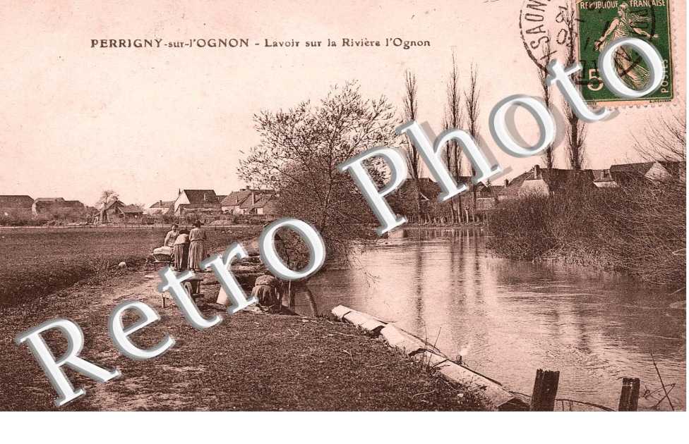 Lavoir sur la riviere l'Ognon