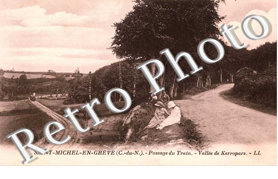 passage du Train - Vallée de Kerropars