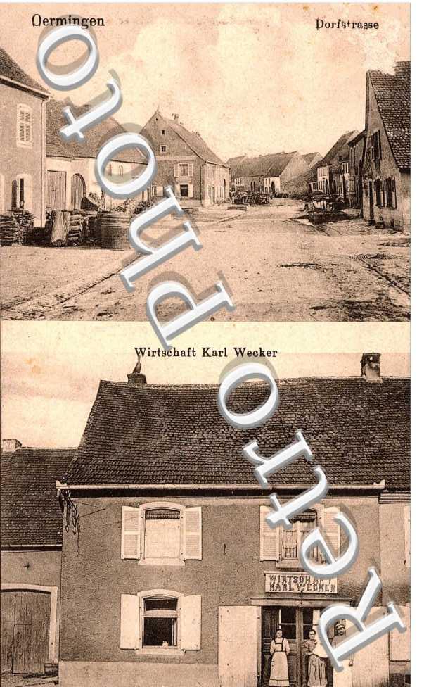 Wirtschaft Karl Wecker - Dorfstrasse