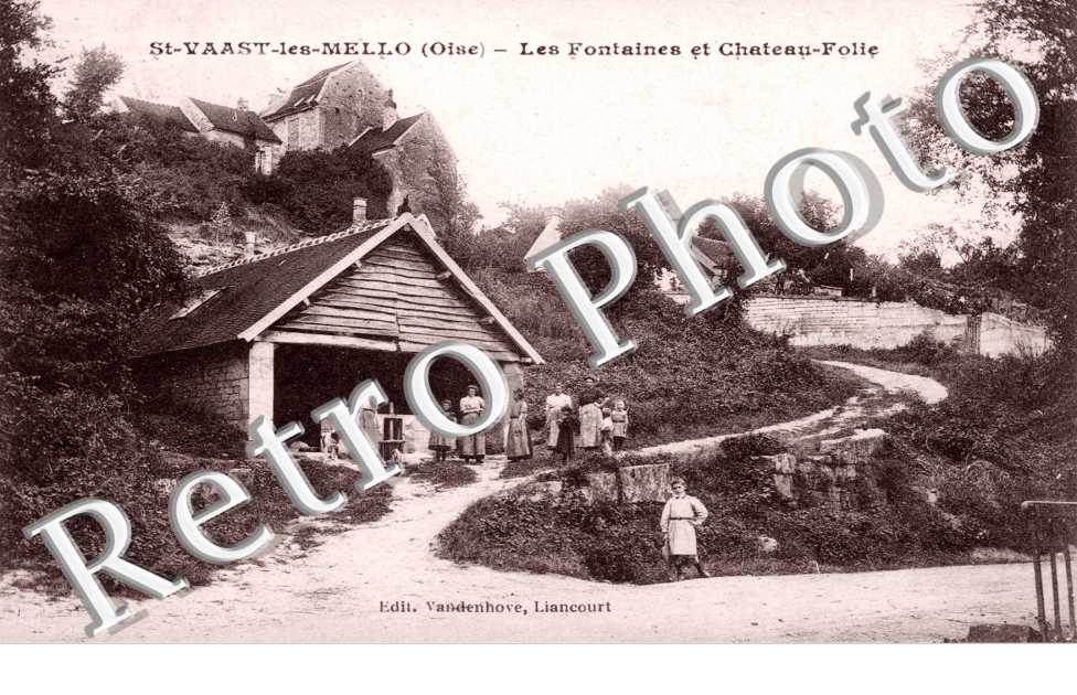 les fontaines et chateau folie