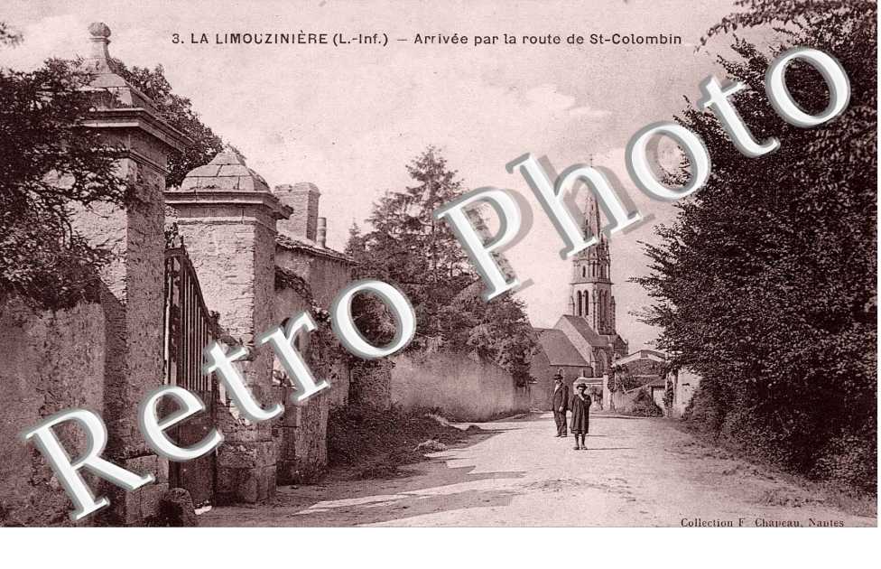 Arrivée par la Route de Saint Colombin