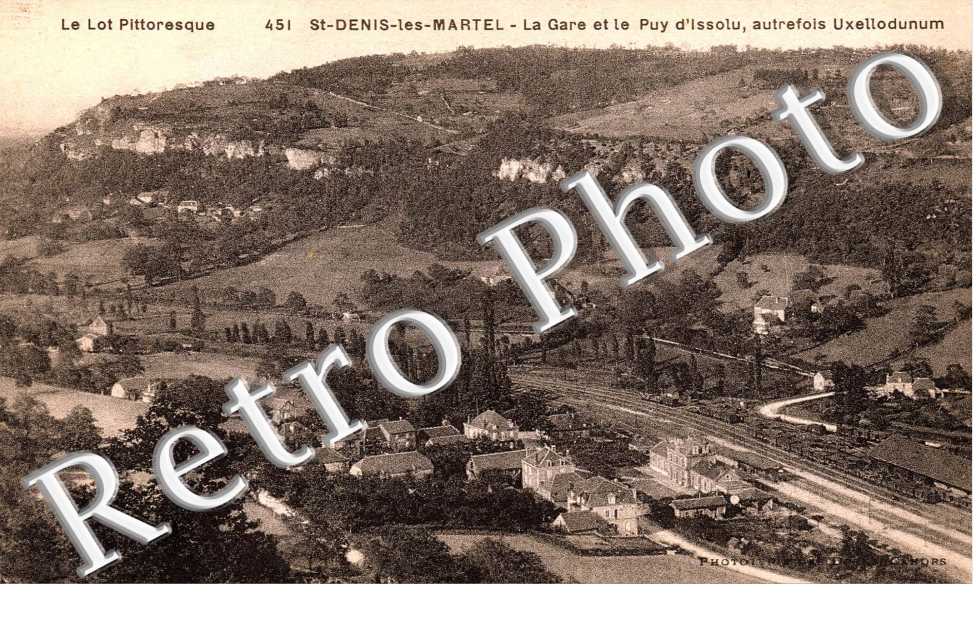 La Gare et le Puy d&#039;Issolu