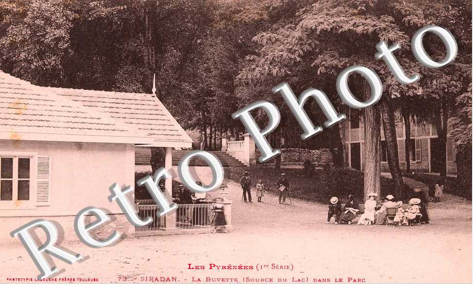 La buvette dans le parc